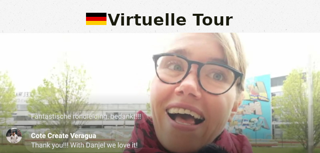 Virtuelle Stadtführung in Leeuwarden mit Christina (Deutsch)