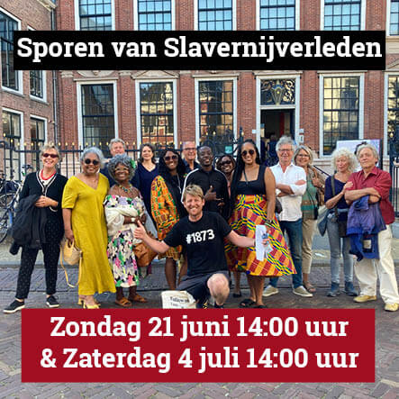 Sporen van Slavernijverleden Tour op zondag 21 juni en zaterdag 4 juli in Leeuwarden