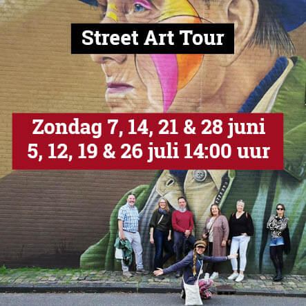 Openbare Street Art Tour in Leeuwarden